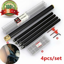 Drechseleisen-Set, 4 HSS Drechselmesser Tranchiermesser Drehwerkzeug Drehmeißel