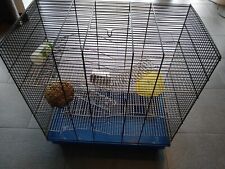 Kleintierkäfig (Hamster), Metall/Kunststoff, 3 Ebenen, mit Zubehör