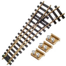 Weiche rechts Messing 120 cm