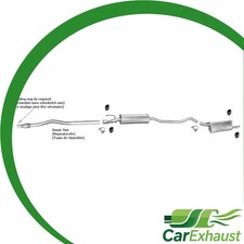Auspuffanlage für OPEL CORSA