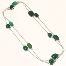 Grüner Onyx Edelstein