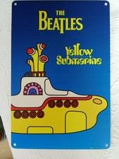 The Beatles Yellow Submarine Blechschild Reproduktion