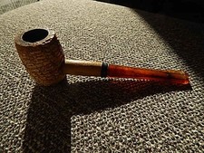 Tabakpfeife :  Original Corncobs Classik, gerade Tabakpfeife, 2 echt Lederbeutel