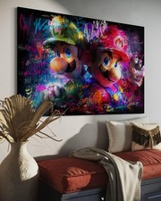 Super Mario Bros. Leinwand