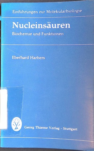 Nucleinsäuren biochemie u - biochemie,