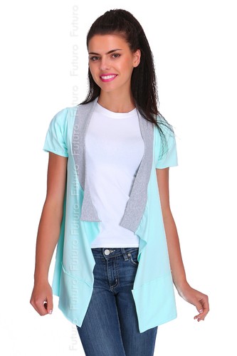 Lässiger wasserfall blazer - lässiger,