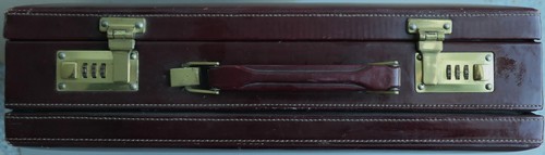 Aktenkoffer leder mit - aktenkoffer,