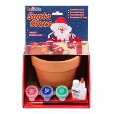 Weihnachtsmann Tontopf