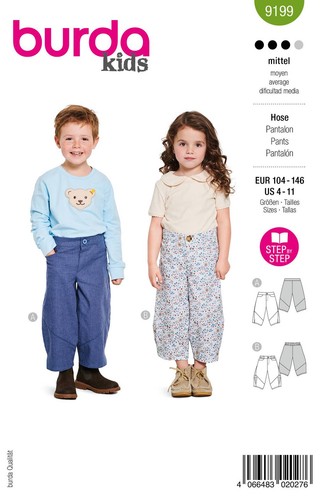 Schnittmuster kinder pumphose - schnittmuster, kinder-pumphose
