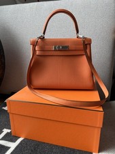Hermes kelly togo orange - 28,