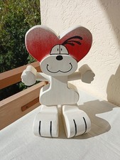 Holzfigur maus 30cm - holzfigur,
