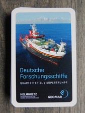 Quartettspiel - DEUTSCHE FORSCHUNGSSCHIFFE - Geomar / Helmholtz Institut
