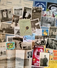 Nachlass, Einladungen, Fotos, Bilder, Karten, Ehrennadel, Werbung, Rezepte uvm