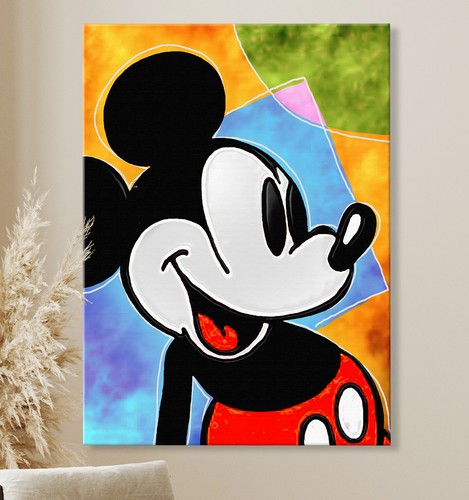 Mickey mouse leinwand bild - leinwand,