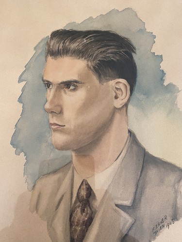Original art deco - art, männer