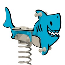 WICKEY Federwippe PRO Hai "Charley" - öffentliches Federtier nach EN 1176