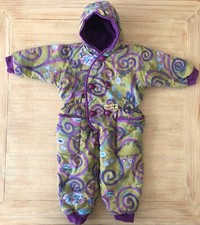 Baby Overall Gr. 92 Wagenanzug Schneeoverall Winteroverall warm gefüttert