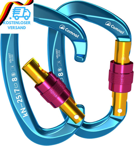 Kletterkarabiner 25kn auto - 25kn,