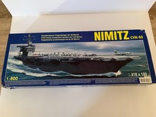 Bausatz 1:800 Atomgetriebener Flugzeugträger Nimitz CVN-68 Art. 08M-058