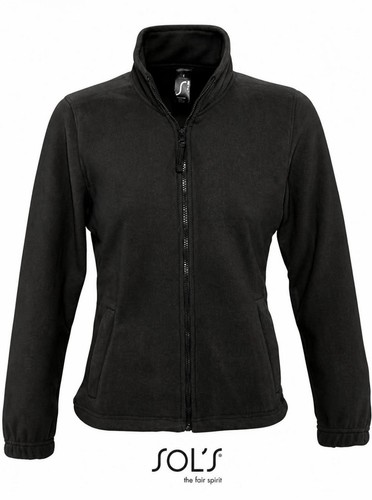 Damen fleecejacke north - fleecejacke, mit