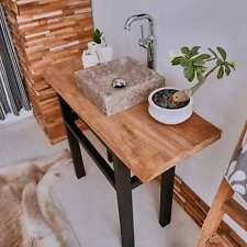 Waschtischplatte Teakholz