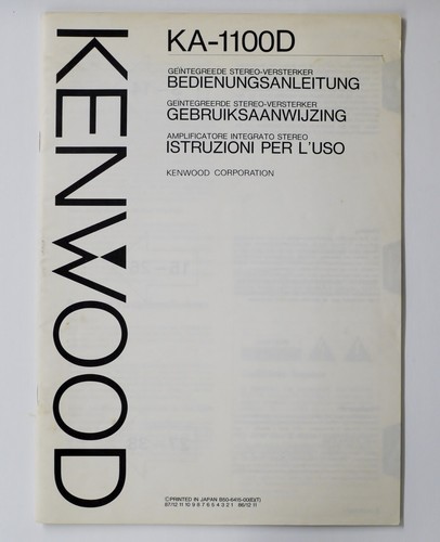 Original kenwood 1100d - original,