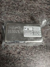 Indium 1kg Barren 4N5 In99,995