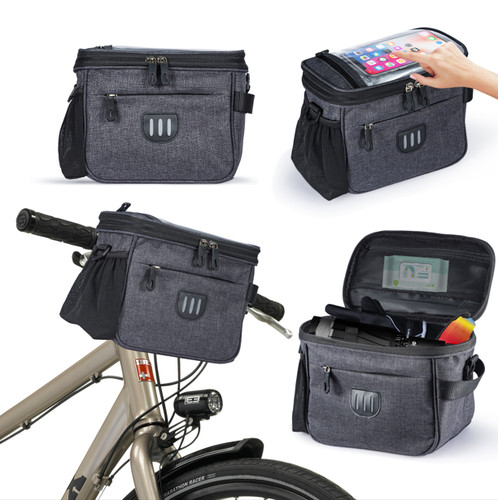 Lenkertasche fahrrad oxford - lenkertasche, 6l