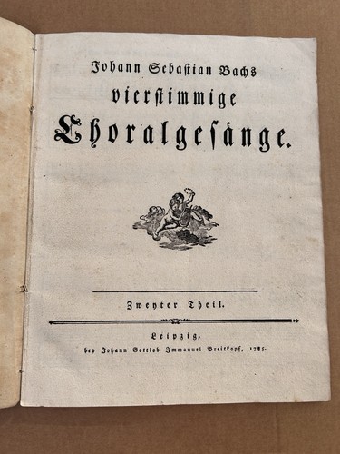Bach noten 1785 - bach,