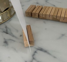 Holz kartenhalter 10 Stück Hochzeit Geburtstag Karten Halter 8,5 Cm X 2,5 Cm 