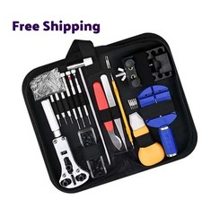147 tlg Uhrenwerkzeug Set Uhrmacherwerkzeug Uhr Gehäuseöffner Reparatur Werkzeug