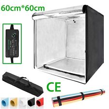 Fotobox Fotostudio Set 60X60cm Lichtbox für Professionelle Fotografie