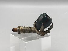 Antike Pfeife Spitze Versilbert Kralle Antik Alt Vogel Klaue Pfeifenkopf Jäger