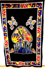 Tuch 140x210 magic Mushroom