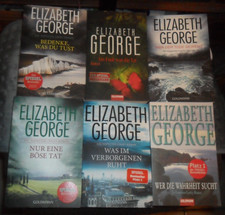 Elisabeth George - 6 TB - Krimis / Thriller - Bestseller - Konvolut -