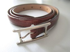 JOOP! GÜRTEL DAMENGÜRTEL IN BRAUN AUS LEDER GR.75/90