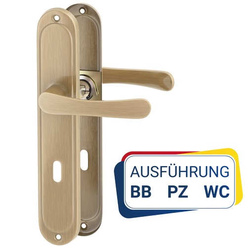 Bronze türbeschlag malmo - bronze,