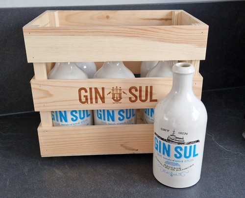 Steinzeug flasche gin - -, *