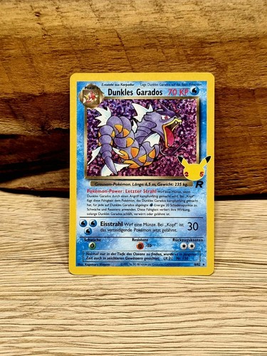Pokemon dunkles garados holo - pokemon,