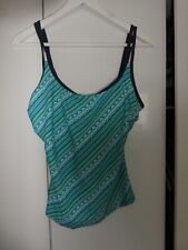 SUNMARIN Tankini (2-tlg) B-Cup, Gr. 44 (eher 42), grün - blau, NEU, NP 39 EUR