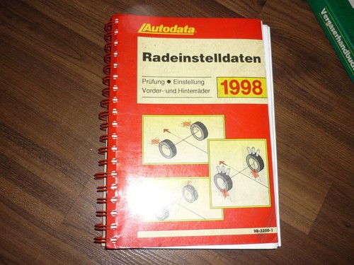 Autodata radeinstelldaten 1998 - autodata,