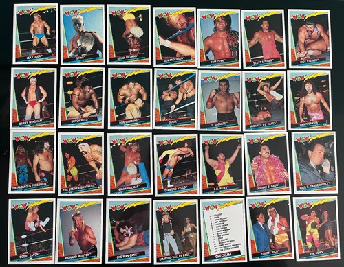Wcw wwf topps 1992 - wcw,