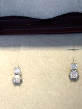 Ohrstecker  Weissgold 14 K 585