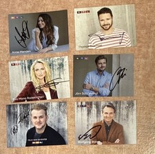 6 Autogrammkarten GZSZ 2025