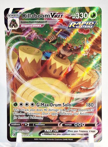 Pokemon karte rillaboom - pokemon,