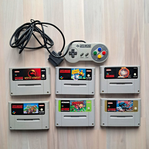 Super nintendo snes pal - nintendo,