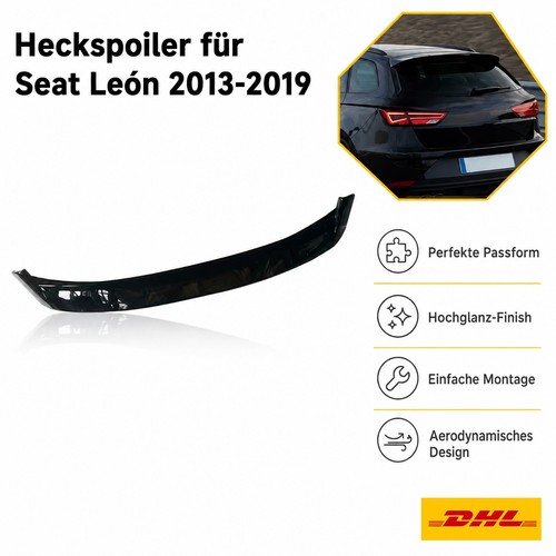 Heckspoiler motorsport schwarz - heckspoiler,