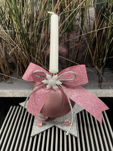 Kerzenständer weihnachtskugel - kerzenständer,