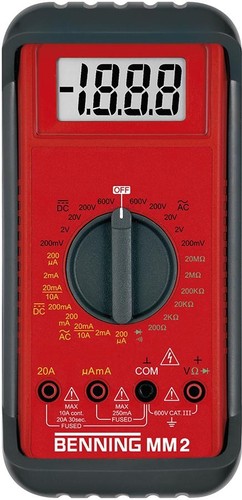 Benning digital multimeter - benning, mm