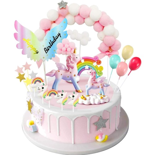 Einhorn tortendeko kuchen - einhorn,